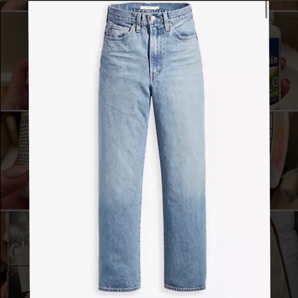 Levi’s Wellthread Ribcage Straight Jeans